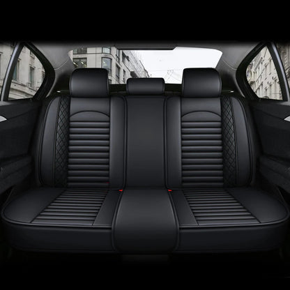 Ultimate Comfort & Protection: 5-Piece PU Leather Car Seat Covers